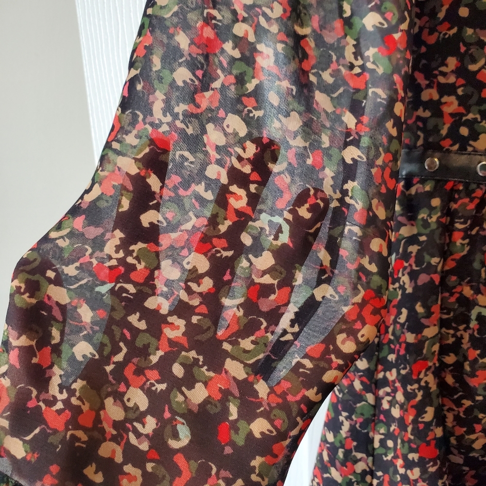 Patrizia Pepe floral dress with belt - Picture 6 of 8